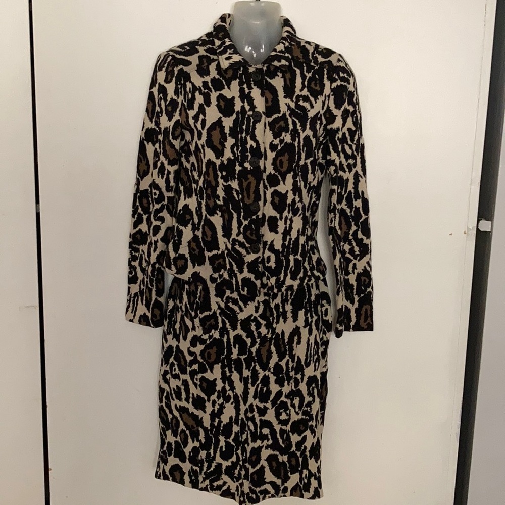 Diane von Furstenberg Animal print knit two-piece